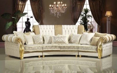 Kursi Sofa Mewah 4 Seater