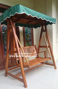 Ayunan Minimalis Kayu jati