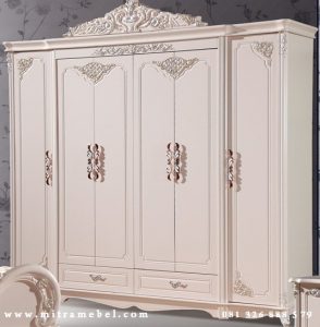 Lemari Pakaian 6 Pintu Ukiran