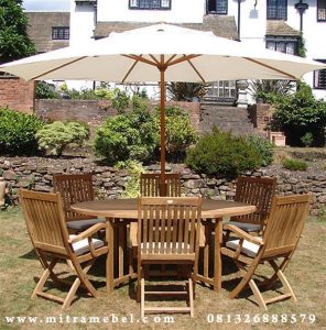 Set Meja Payung Elegant