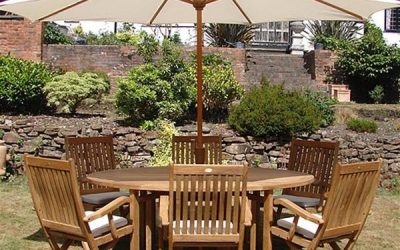 Set Meja Payung Elegant