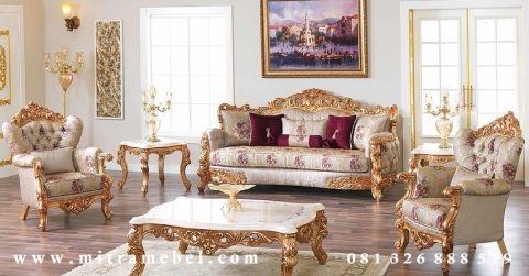 Set Kursi Ruang Tamu Luxury Furniture