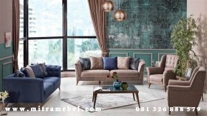 Set Kursi Tamu Sofa Minimalis Modern