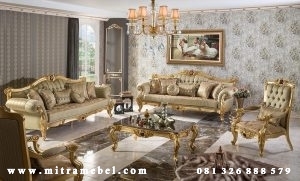 Set Kursi Tamu Sofa Luxury Elegant