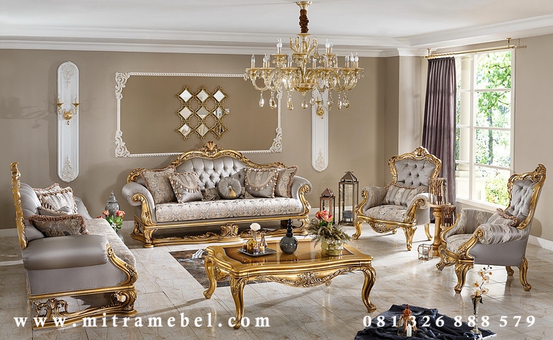 Set Kursi Tamu Sofa Elegant Luxury