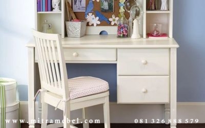 Meja Belajar Anak Minimalis Cat Duco