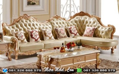 Set Kursi Tamu Sofa Sudut