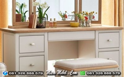 Meja Rias Minimalis Cat Duco