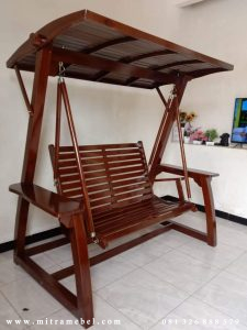Ayunan Kayu Jati Minimalis