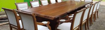 Set Meja Makan Elegant Kayu Jati