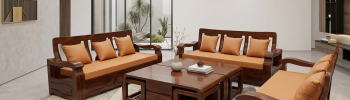 Set Kursi Tamu Sofa Klasik Modern Kayu Jati